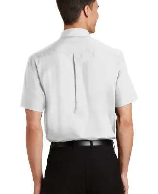 Port Authority Short Sleeve Value Poplin Shirt S63 White