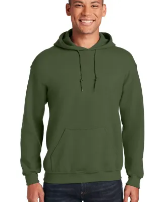 Gildan 18500 Heavyweight Blend Hooded Sweatshirt in Military green