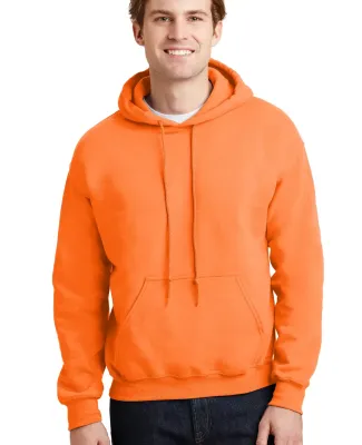 Gildan 18500 Heavyweight Blend Hooded Sweatshirt in S orange