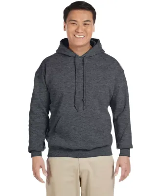 Gildan 18500 Heavyweight Blend Hooded Sweatshirt in Dark heather