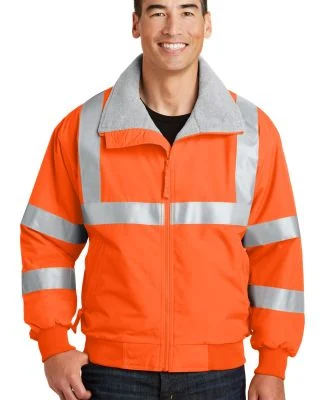Port Authority Safety Challenger153 Jacket with Re in Safety orange
