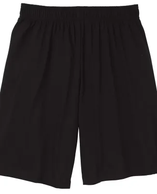 Sport Tek Jersey Knit Short with Pockets ST310 Black