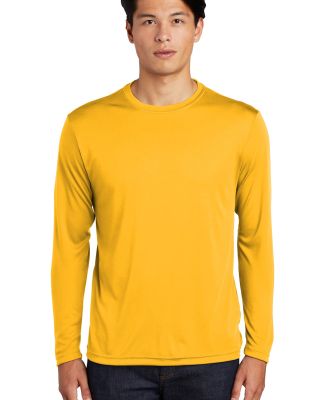 Sport Tek ST350LS Long Sleeve Competitor Tee  in Gold