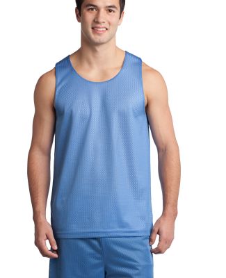 Sport Tek PosiCharge Classic Mesh 8482 Reversible  in Carolina bl/wh