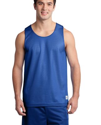 Sport Tek PosiCharge Classic Mesh 8482 Reversible  in True royal/wh