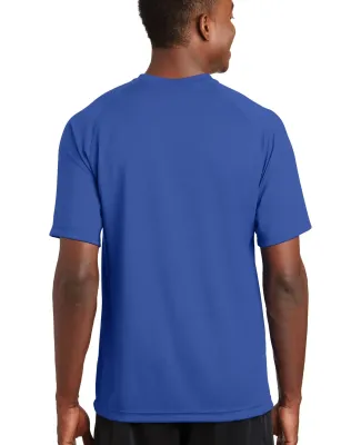 Sport Tek Dry Zone153 Short Sleeve Raglan T Shirt  in True royal