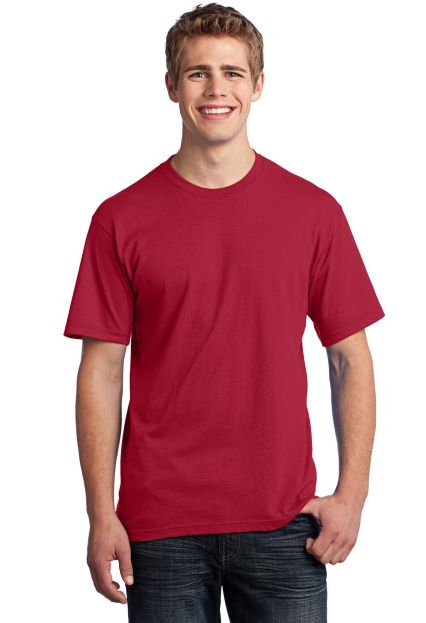 Port & Company All American Tee USA100 in Red