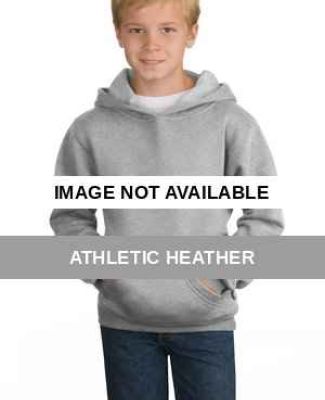 Sport Tek Youth Pullover Hooded Sweatshirt Y254 Athletic Heather