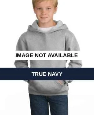 Sport Tek Youth Pullover Hooded Sweatshirt Y254 True Navy