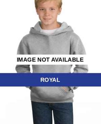 Sport Tek Youth Pullover Hooded Sweatshirt Y254 Royal