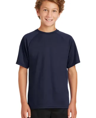 Sport Tek Youth Dry Zone153 Raglan T Shirt Y473 True Navy