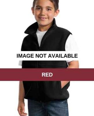 Port Authority Youth R Tek Fleece Vest YJP79 Red