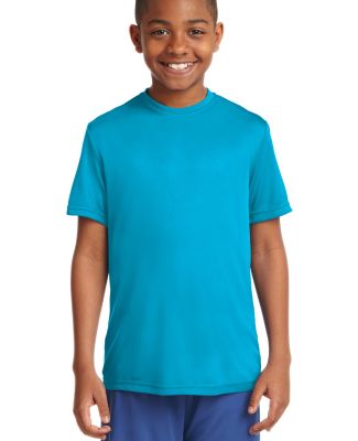 Sport Tek Youth Competitor153 Tee YST350 in Atomic blue