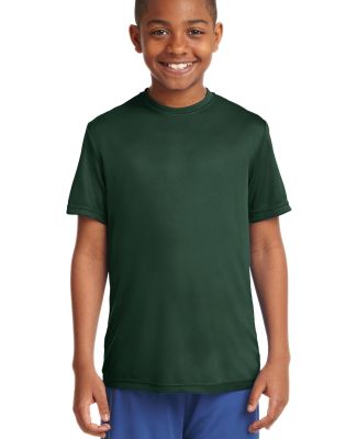 Sport Tek Youth Competitor153 Tee YST350 in Forest green