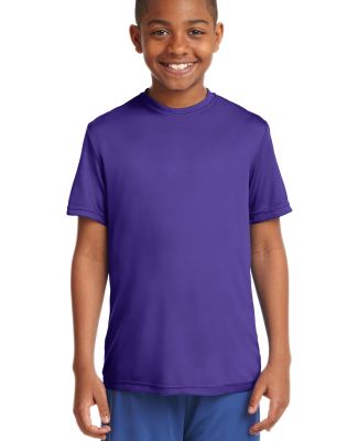 Sport Tek Youth Competitor153 Tee YST350 in Purple