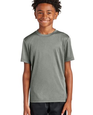 Sport Tek Youth Competitor153 Tee YST350 in Grey concrete heather