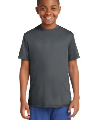 Sport Tek Youth Competitor153 Tee YST350 in Iron grey