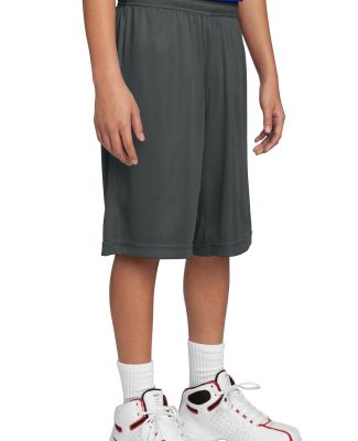 Sport Tek Youth Competitor153 Shorts YST355 in Iron grey