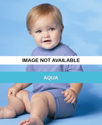 Rabbit Skins® Infant T-Romper Aqua