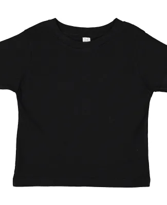 3301J Rabbit Skins® Juvy/Toddler T-shirt Black