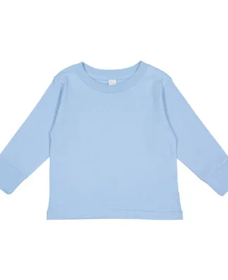 Rabbit Skins 3311 Toddler Long Sleeve T-shirt LIGHT BLUE