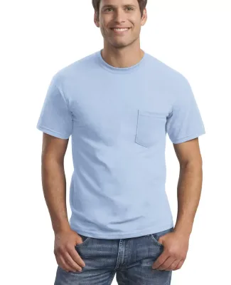 2300 Gildan Ultra Cotton Pocket T-shirt in Light blue