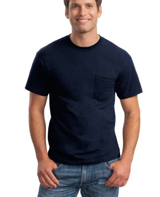 2300 Gildan Ultra Cotton Pocket T-shirt in Navy