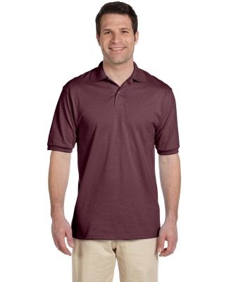 Jerzees 437M Jersey Sport Shirt with SpotShield in Maroon