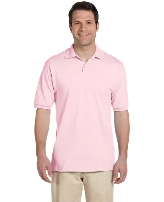 Jerzees 437M Jersey Sport Shirt with SpotShield in Classic pink