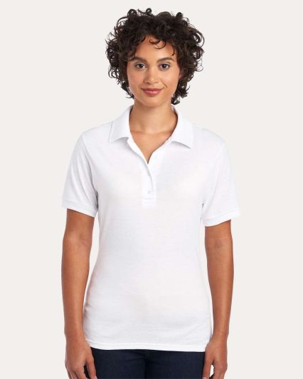 Jerzees 437M Jersey Sport Shirt with SpotShield in White