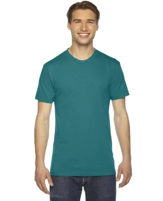 American Apparel TR401 Unisex Tri-Blend Track Tee Tri-Evergreen