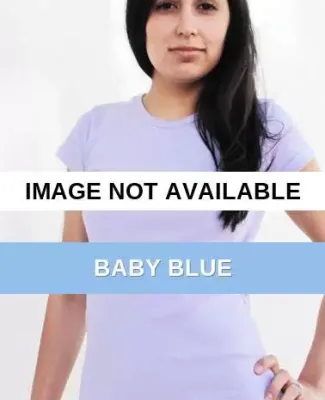 4305 American Apparel Girly Basic T Baby Blue