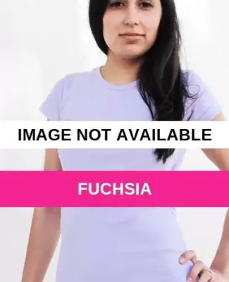 4305 American Apparel Girly Basic T Fuchsia