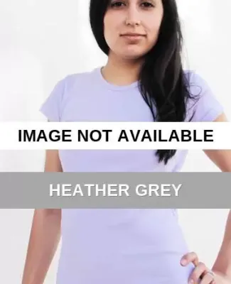 4305 American Apparel Girly Basic T Heather Grey