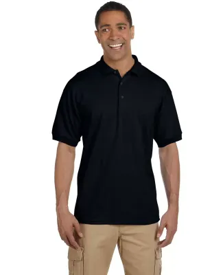Gildan 3800 Ultra Cotton Pique Knit Sport Shirt in Black