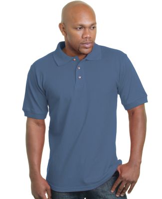 1000 Bayside Adult Cotton Pique Polo Denim