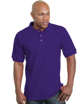 1000 Bayside Adult Cotton Pique Polo Purple