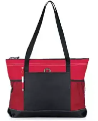 1100 Gemline Select Zippered Tote RED