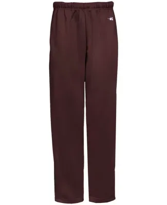 1478 Badger Adult Performance Open-Bottom Fleece P Maroon