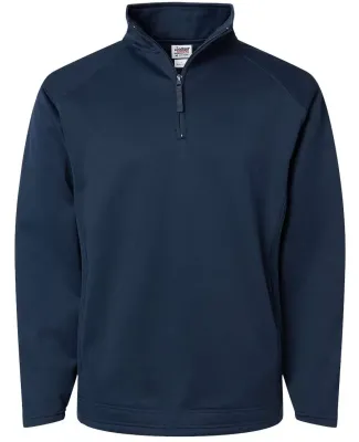 1480 Badger 1/4 Zip Poly Fleece Pullover Navy