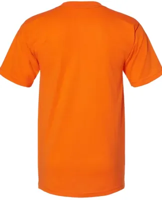 Bayside 1725 USA-Made 50/50 Short Sleeve T-Shirt w Safety Orange