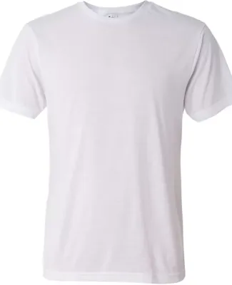 1910 SubliVie Adult Polyester Sublimation T-Shirt White