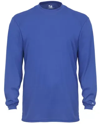 2104 Badger Youth B-Core Long-Sleeve Performance T Royal
