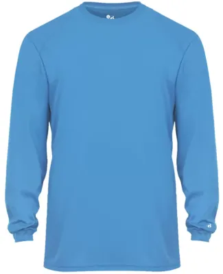2104 Badger Youth B-Core Long-Sleeve Performance T Columbia Blue