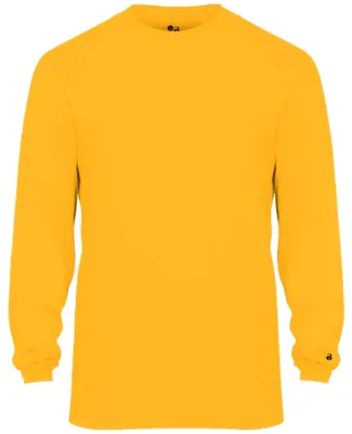 2104 Badger Youth B-Core Long-Sleeve Performance T Gold