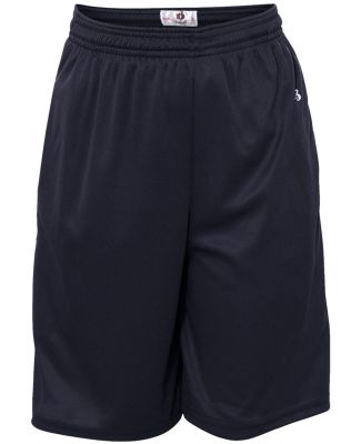 2119 Badger BadgerCore Pocketed Youth Shorts in Navy