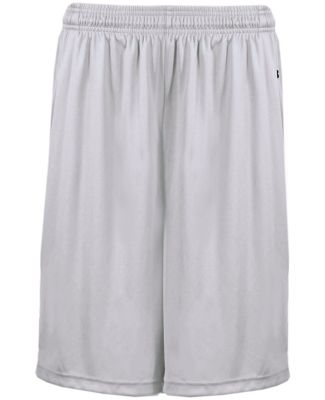 2119 Badger BadgerCore Pocketed Youth Shorts in Silver