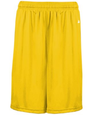 2119 Badger BadgerCore Pocketed Youth Shorts in Gold
