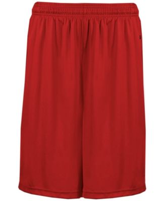 2119 Badger BadgerCore Pocketed Youth Shorts in Red