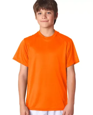 2120 Badger Youth B-Core Performance Tee in Safety orange